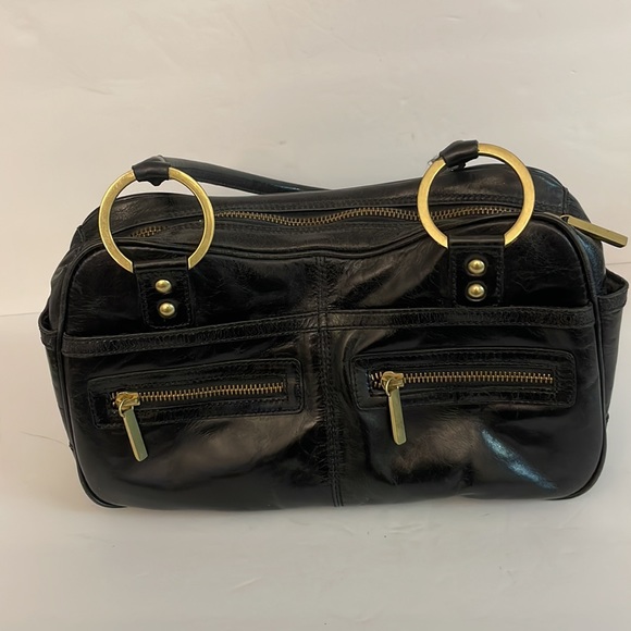 EUC Charles David Black Leather Purse - Picture 2 of 8